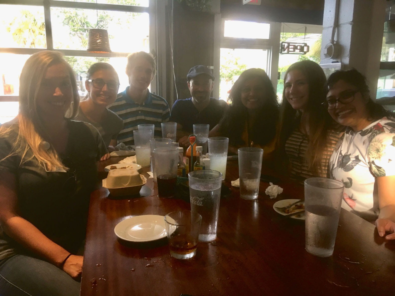 Summer 2019 gathering in the Kourtidis Lab
